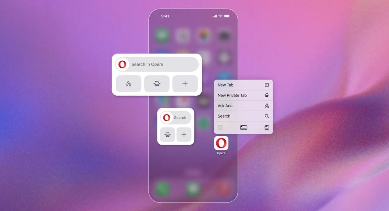 opera ra mat cap nhat moi tang cuong tinh nang ai tren ios hinh 1