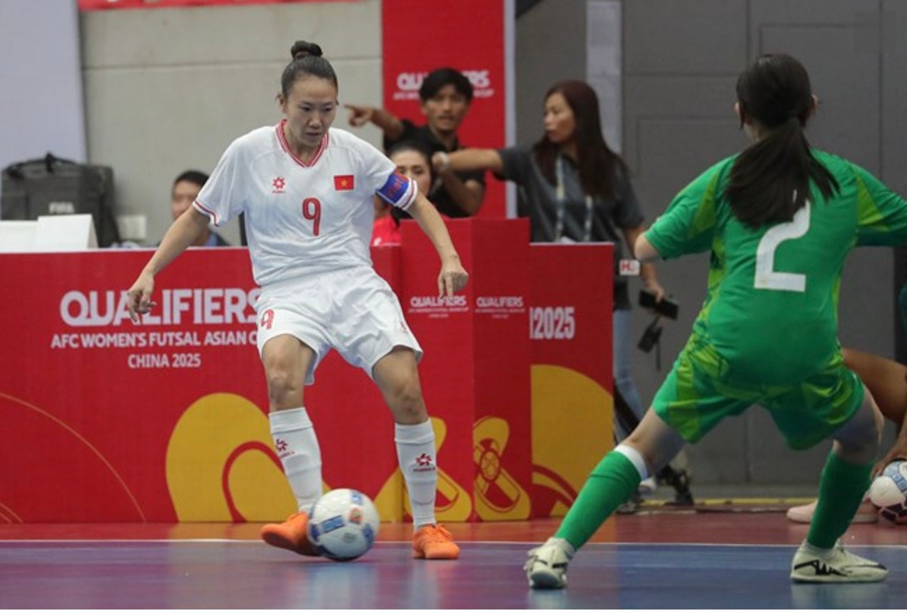 thang macau 21 0 dt futsal nu viet nam gianh ve du giai chau a 2025 hinh 1