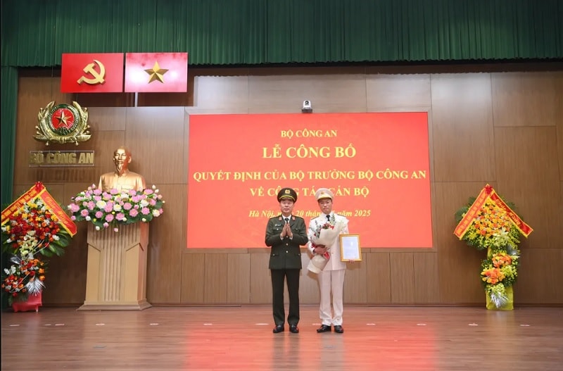 dieu dong giam doc cong an tinh bac giang giu chuc chanh van phong bo cong an hinh 1