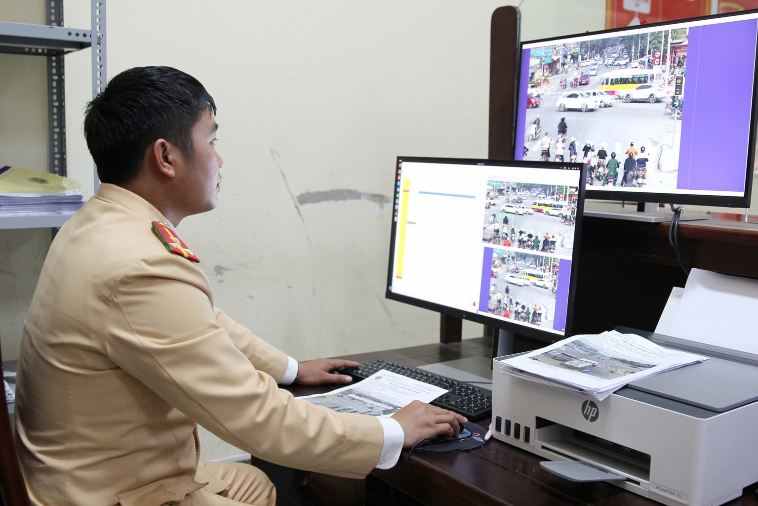 tp vinh nghe an camera giam sat phat hien 45 vi pham trong 2 ngay dau van hanh hinh 1