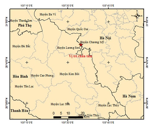 dong dat o chuong my ha noi nguoi dan cam nhan ro su rung lac hinh 1
