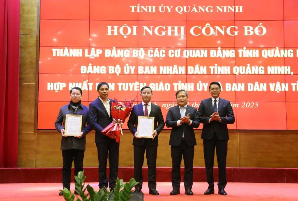 quang ninh thanh lap hop nhat cac dang bo don vi truc thuoc tinh uy hinh 2