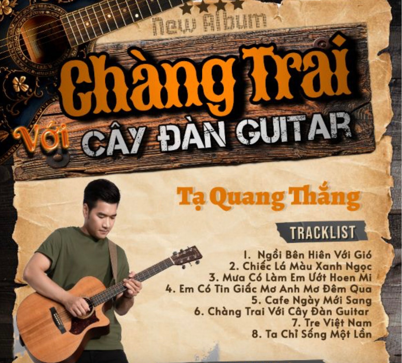 ta quang thang ra mat album mang ten chang trai voi cay guitar hinh 2