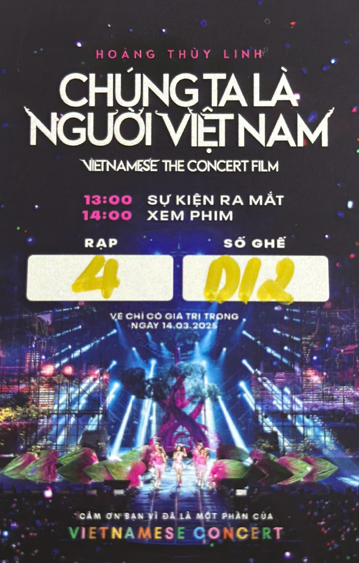 hoang thuy linh ra mat phim chung ta la nguoi viet nam hinh 2