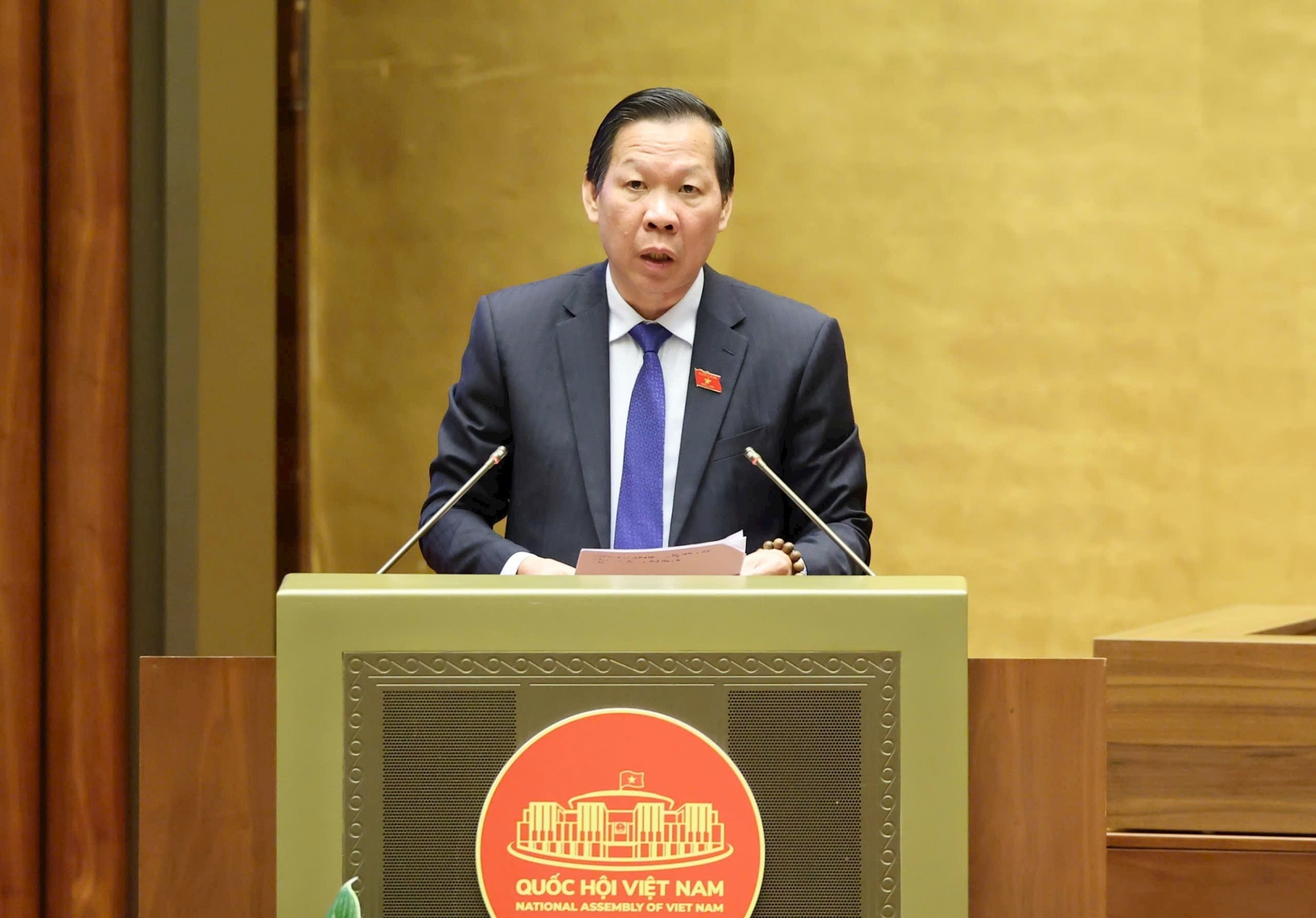 Chủ nhiệm Ủy ban Kinh tế và Tài chính Phan Văn Mãi