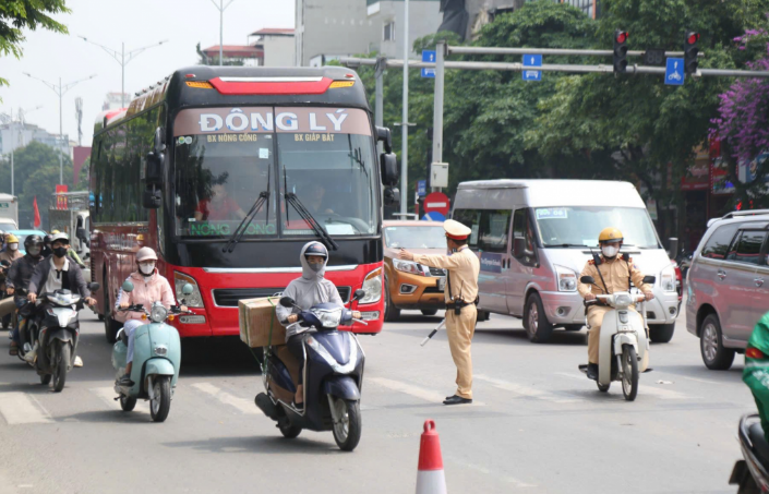 Bảo đảm trật tự, an toàn giao thông trên địa bàn Thủ đô dịp nghỉ lễ 30-4.