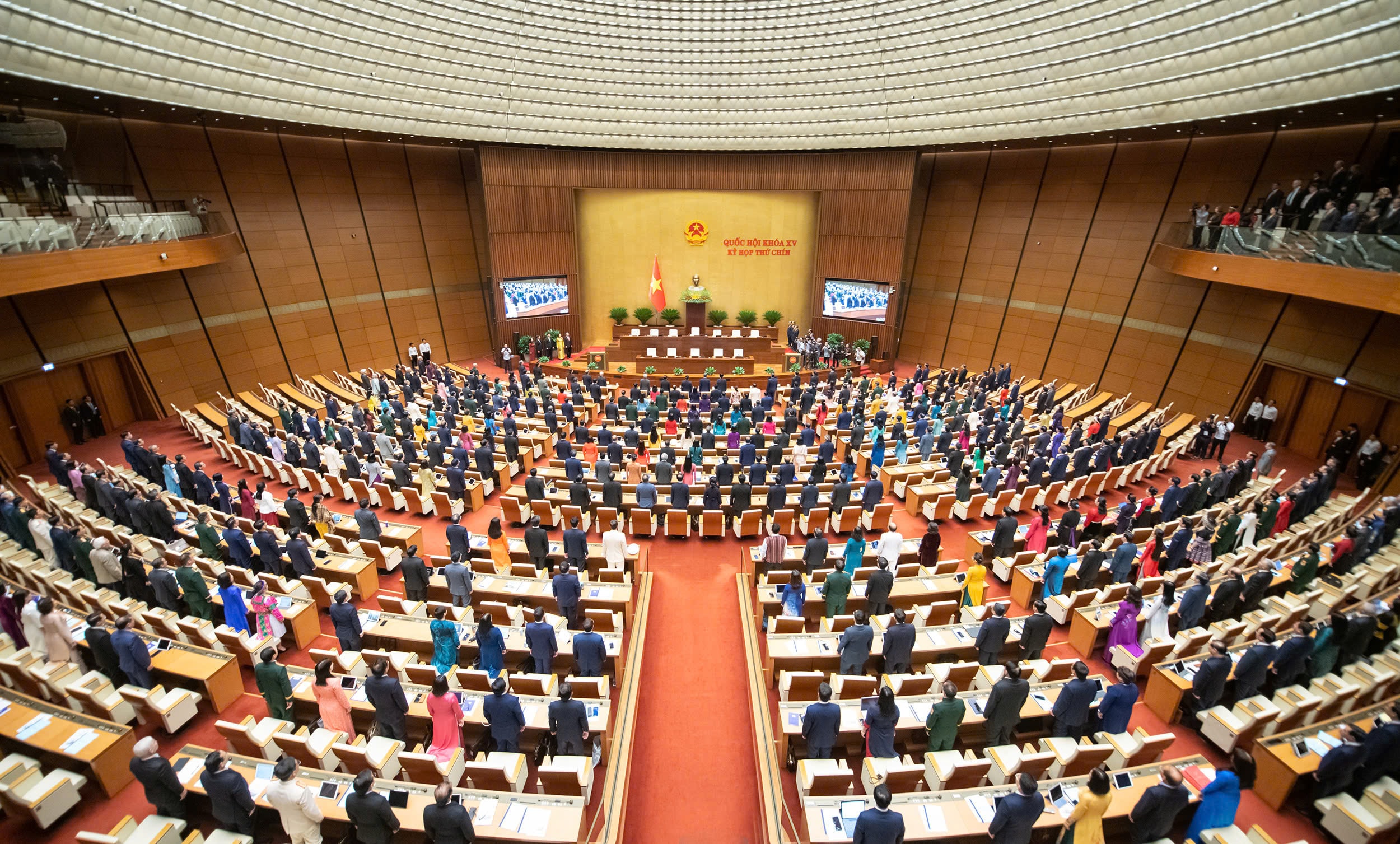 Khai mạc Kỳ họp thứ 9, Quốc hội khóa XV.