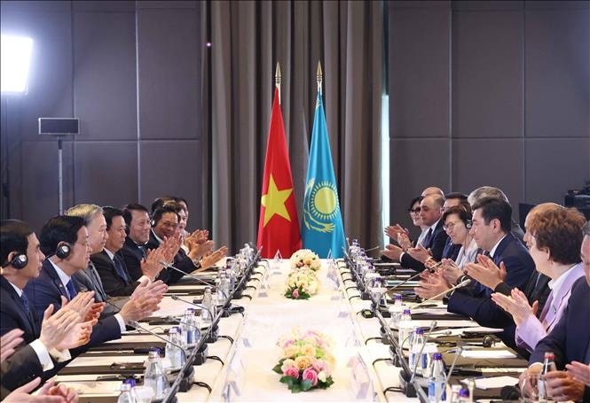 Thắt chặt nền tảng chính trị, nâng tầm đối tác chiến lược Việt Nam – Kazakhstan