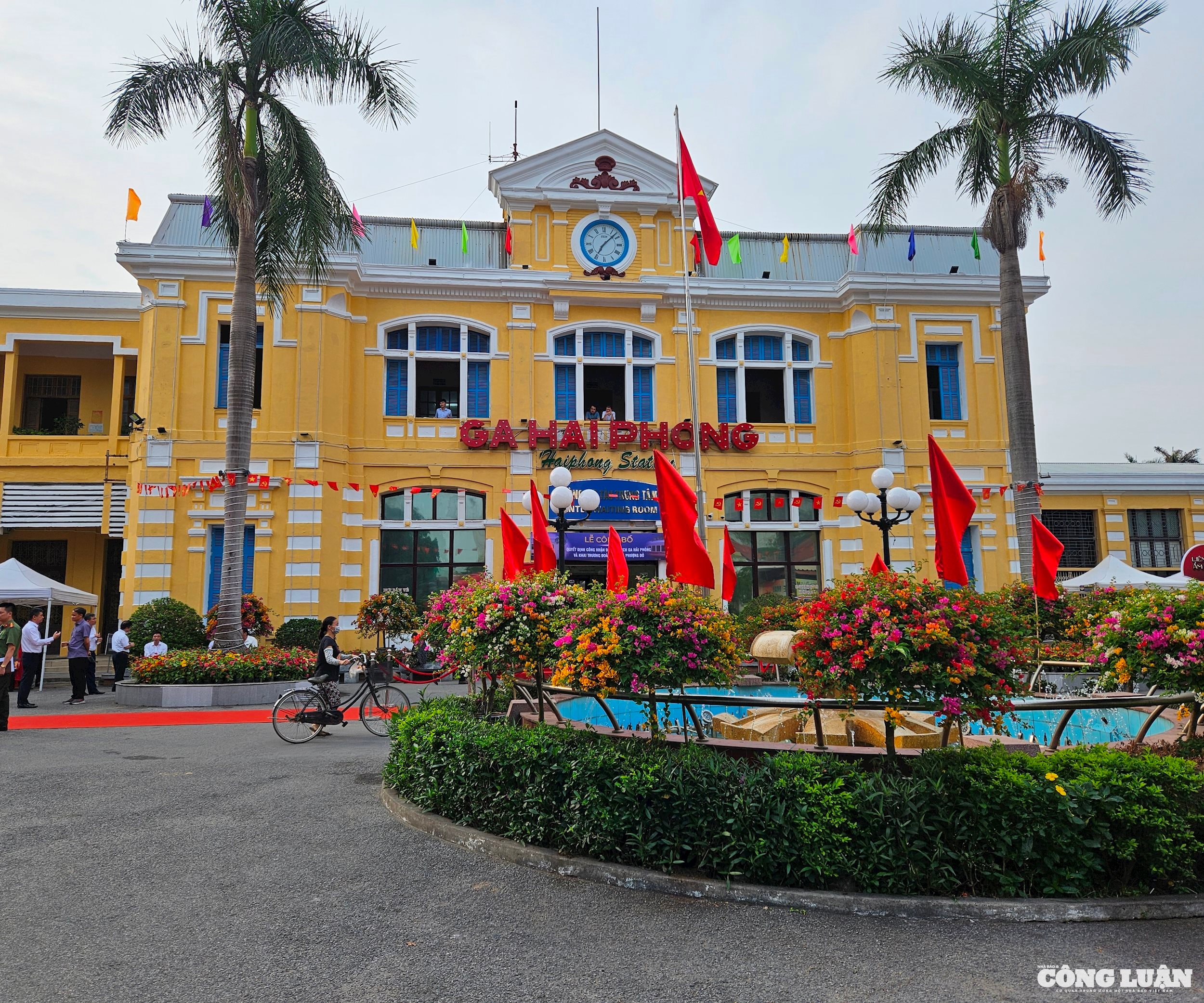 Ga Hải Phòng chính thức trở thành điểm du lịch