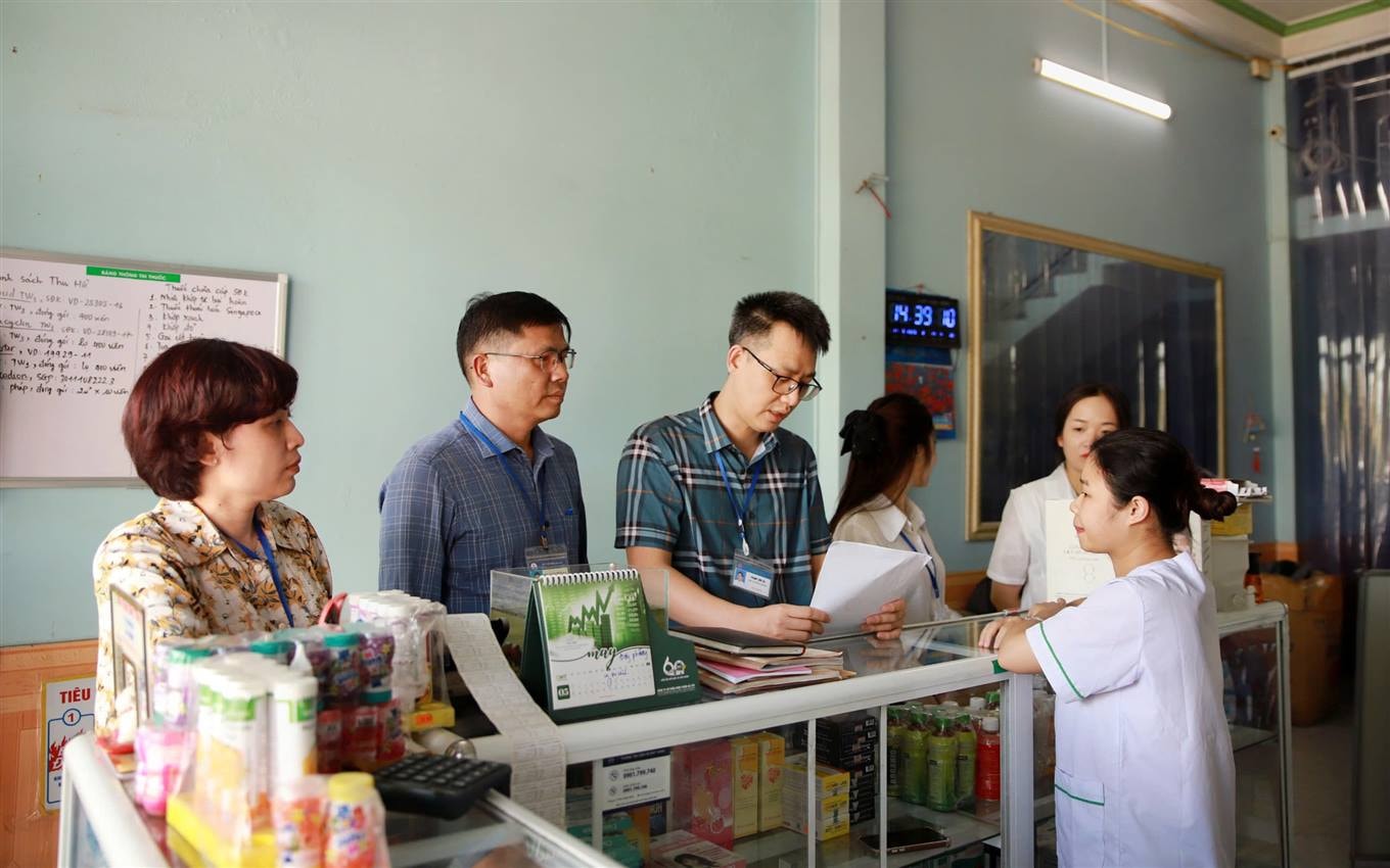 Đoàn kiểm tra tại thành phố Lào Cai