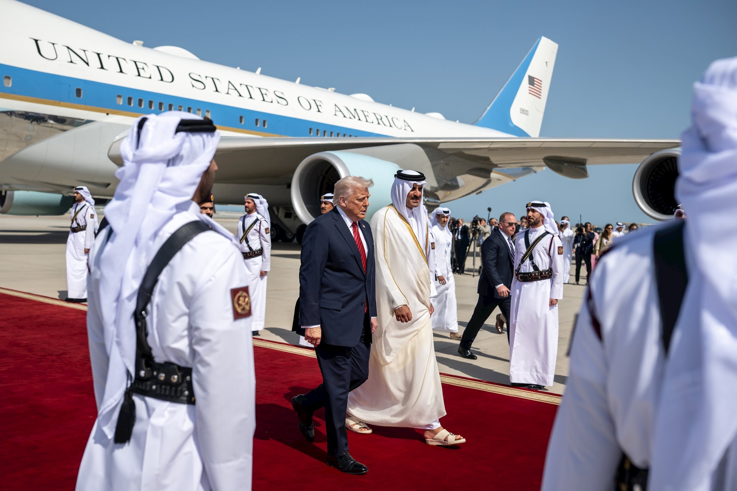 Nha trang Qatar, Trump