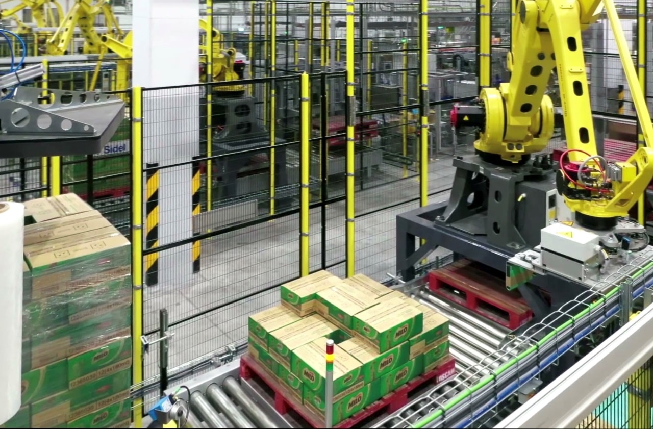Mô hình _Nhà máy Kết nối_ (Connected Factory) được áp dụng tại nhà máy Nestlé Bông Sen (1)