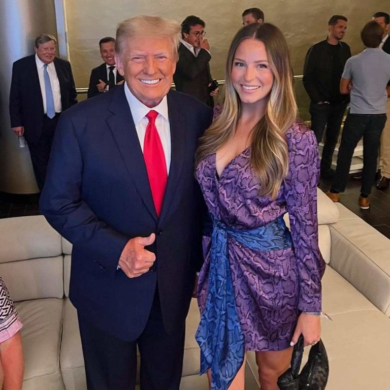 Margo Martin trở lại Nhà Trắng với Donald Trump. Ảnh: @margomcatee/Instagram