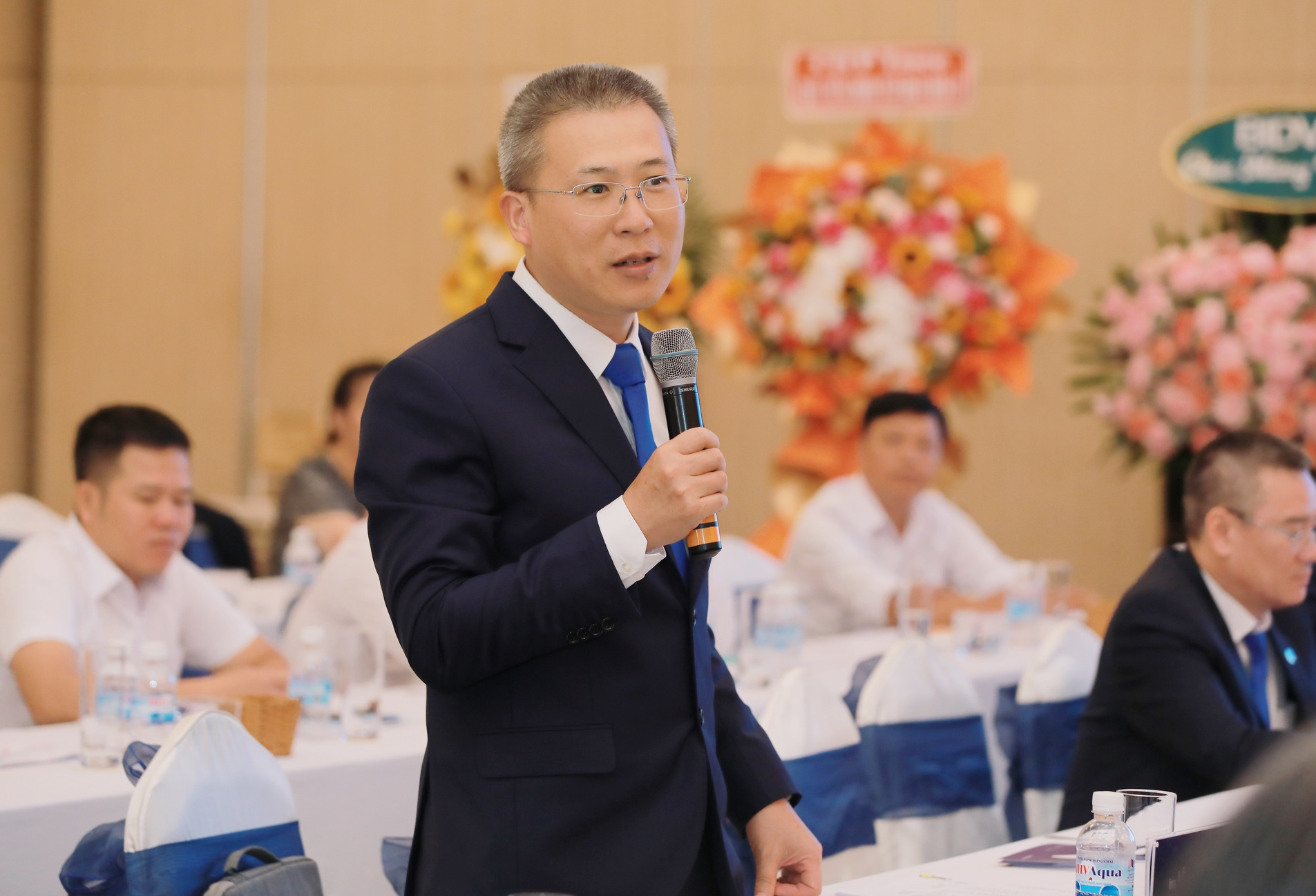 Ảnh 1.Ông Lê Quỳnh Mai - Phó chủ tịch HĐQT Tập đoàn Đèo Cả.Ảnh.TL.
