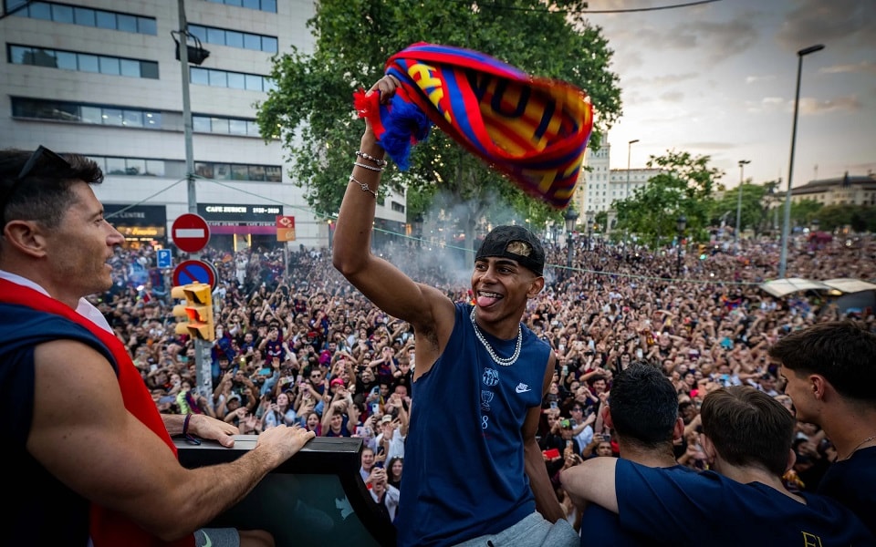 Lamine Yamal đang là ngôi sao sáng nhất của Barca sau khi góp công lớn giúp đội bóng