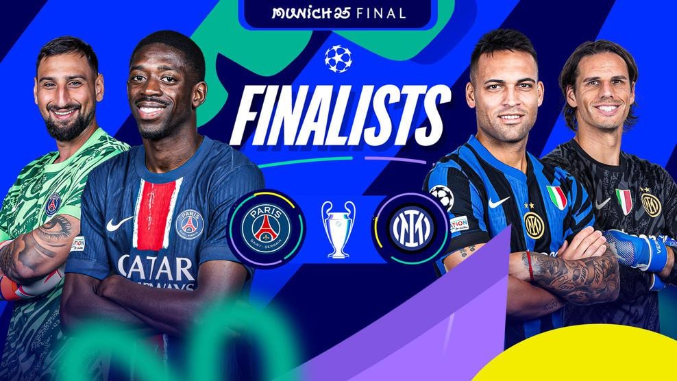 Chung kết Champions League 2025: PSG và Inter Milan lần đầu đại chiến đỉnh vinh quang 