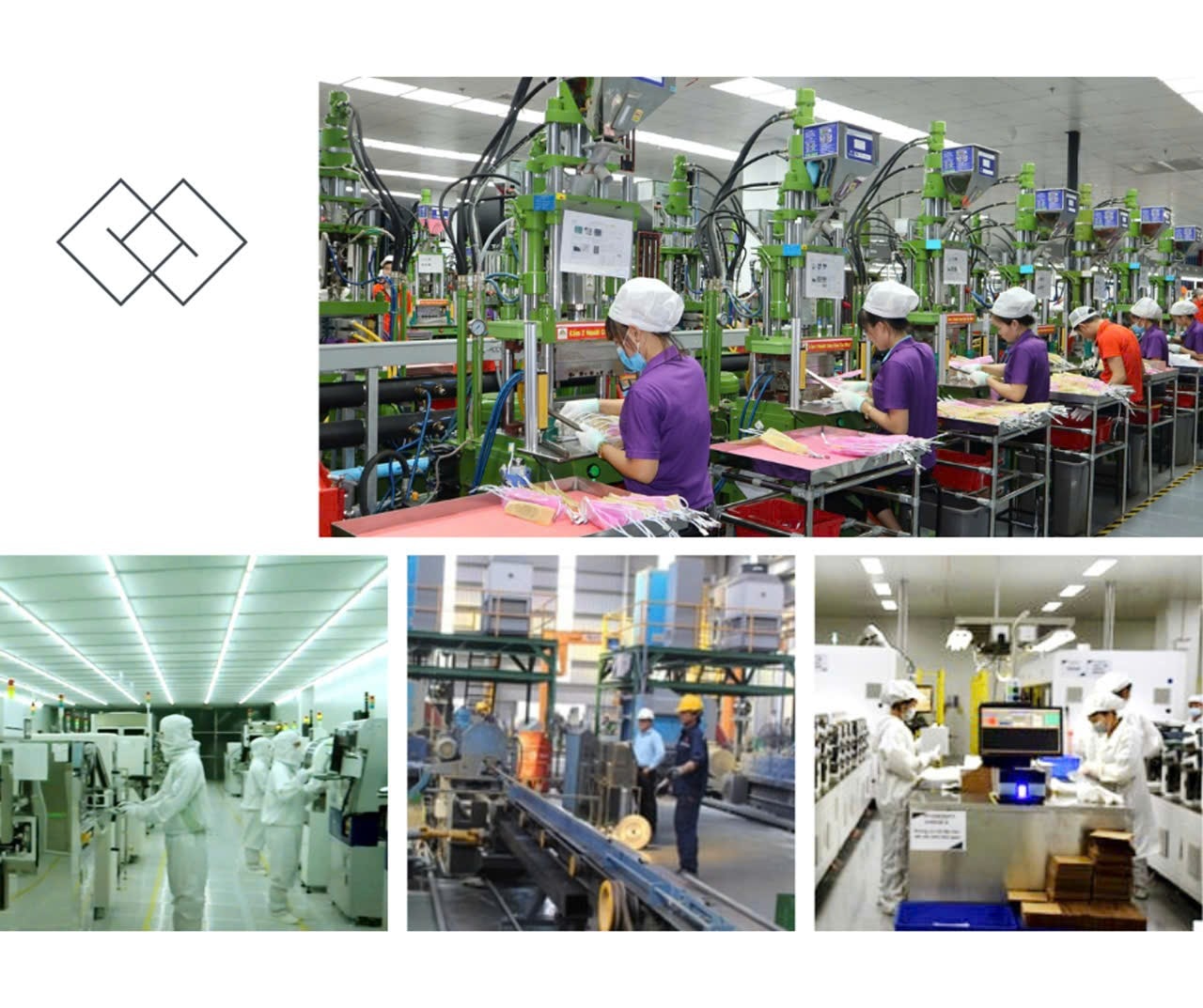 Công nhân làm việc trong KCN Vsip Nghệ An
