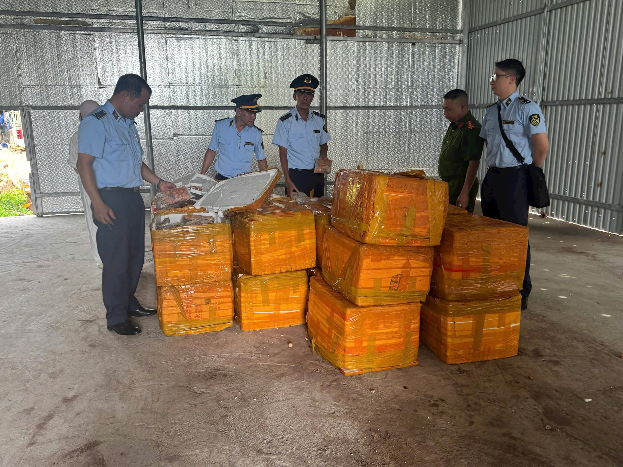 Bắt giữ trứng non