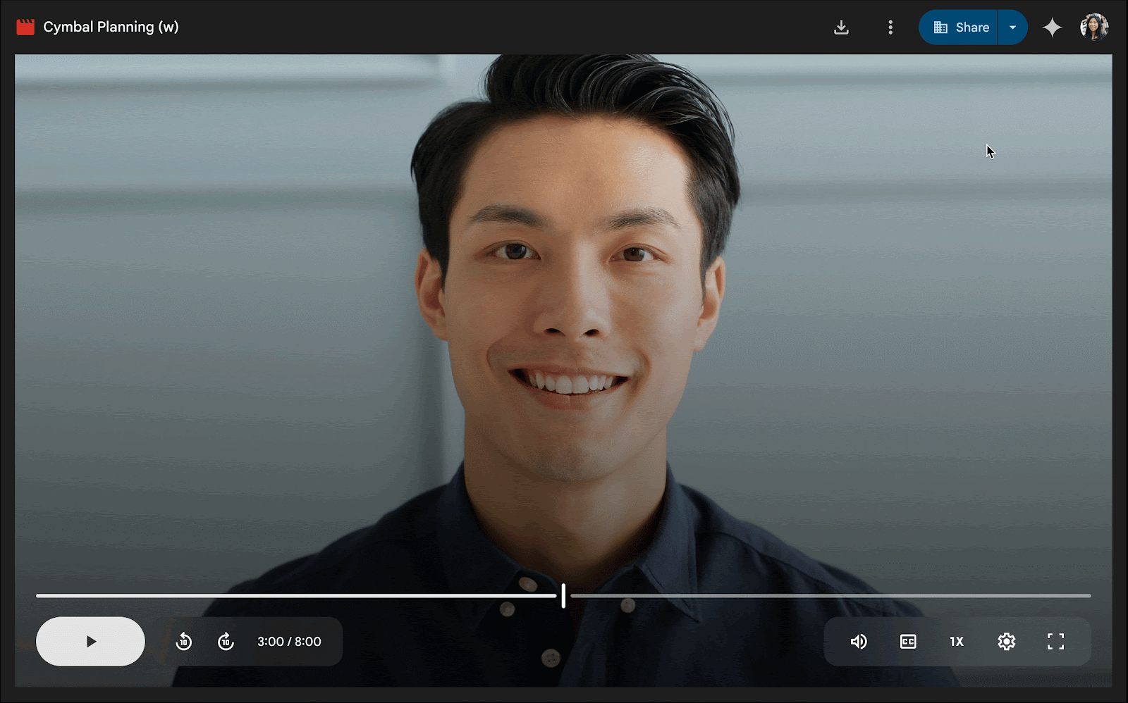 Understand your videos much faster using Gemini in Google Drive