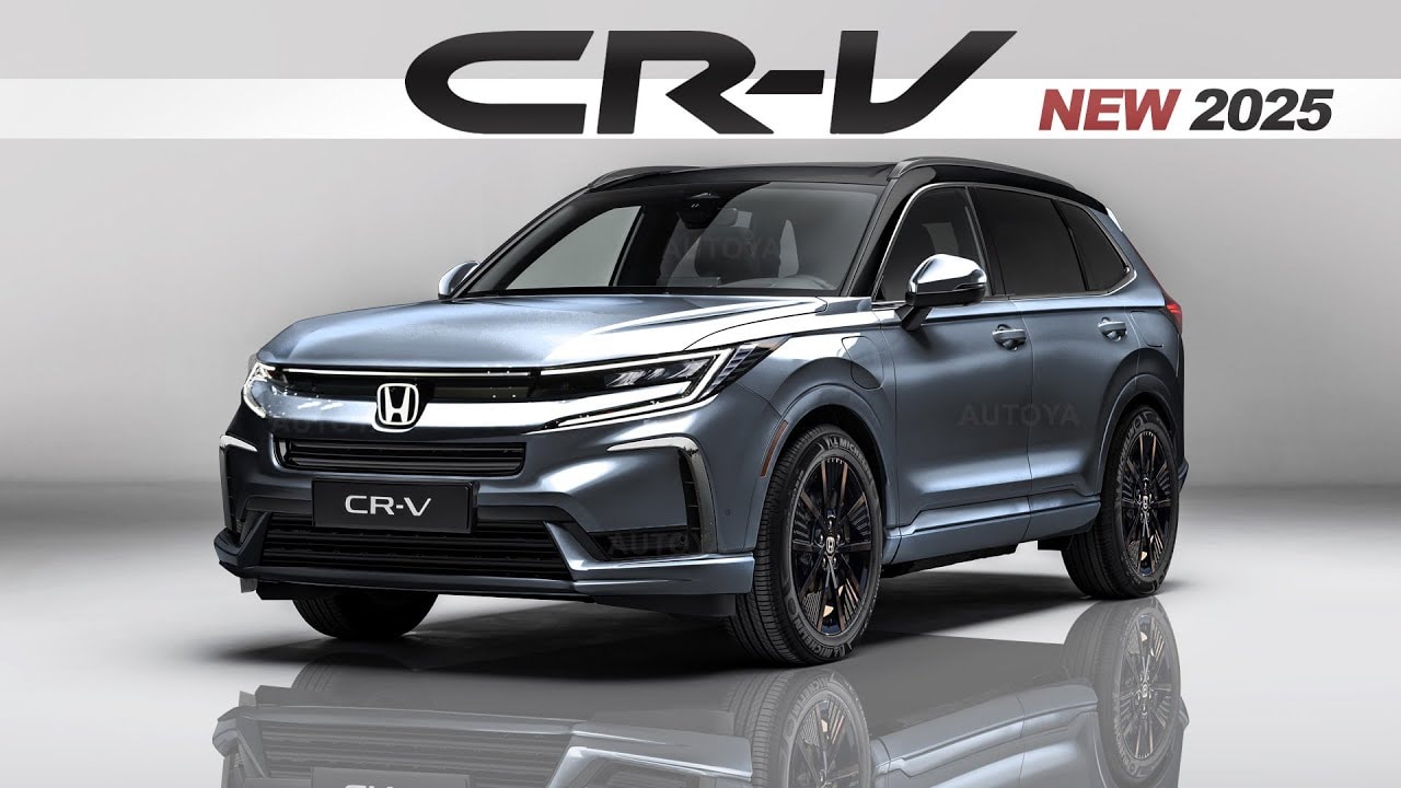 Honda CR-V 2025 - dự đoán được thừa hưởng nhiều nét từ Honda Civic