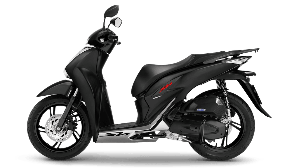 Nối tiếp đàn anh SH 350i, Honda SH 125/150i cũng có bản thể thao màu xám