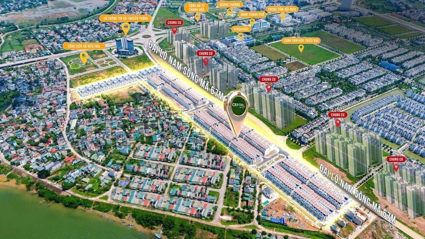 Central Riverside - Tâm điểm bất động sản tại Thanh Hóa