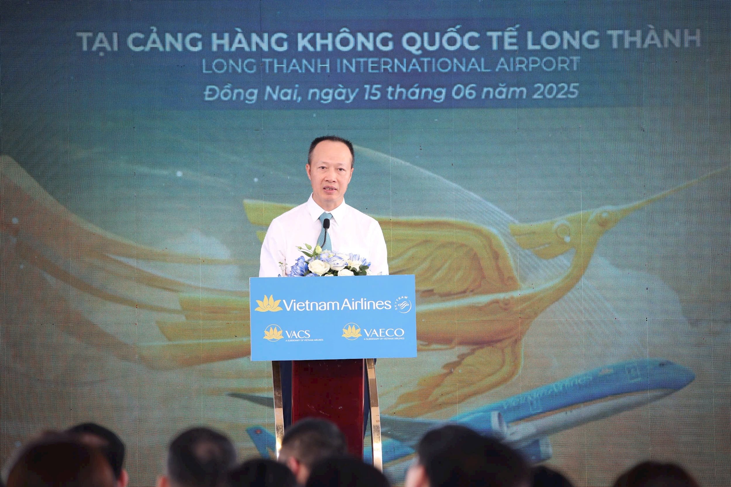 3. TGĐ Công ty VAECO Trần Quốc Hoài phát biểu tại sự kiện