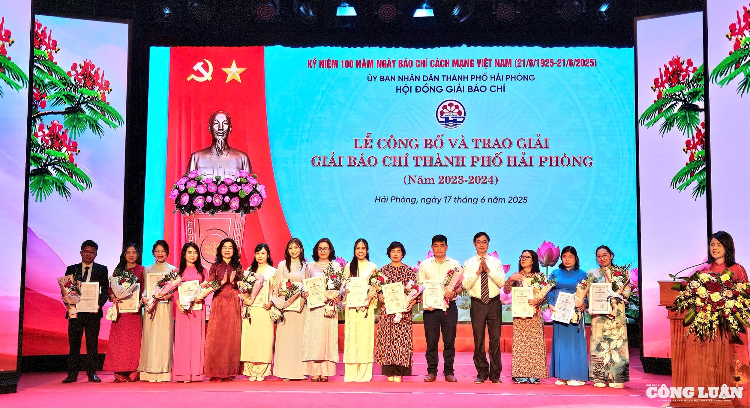 Các tác giả, nhóm tác giả đạt giải C