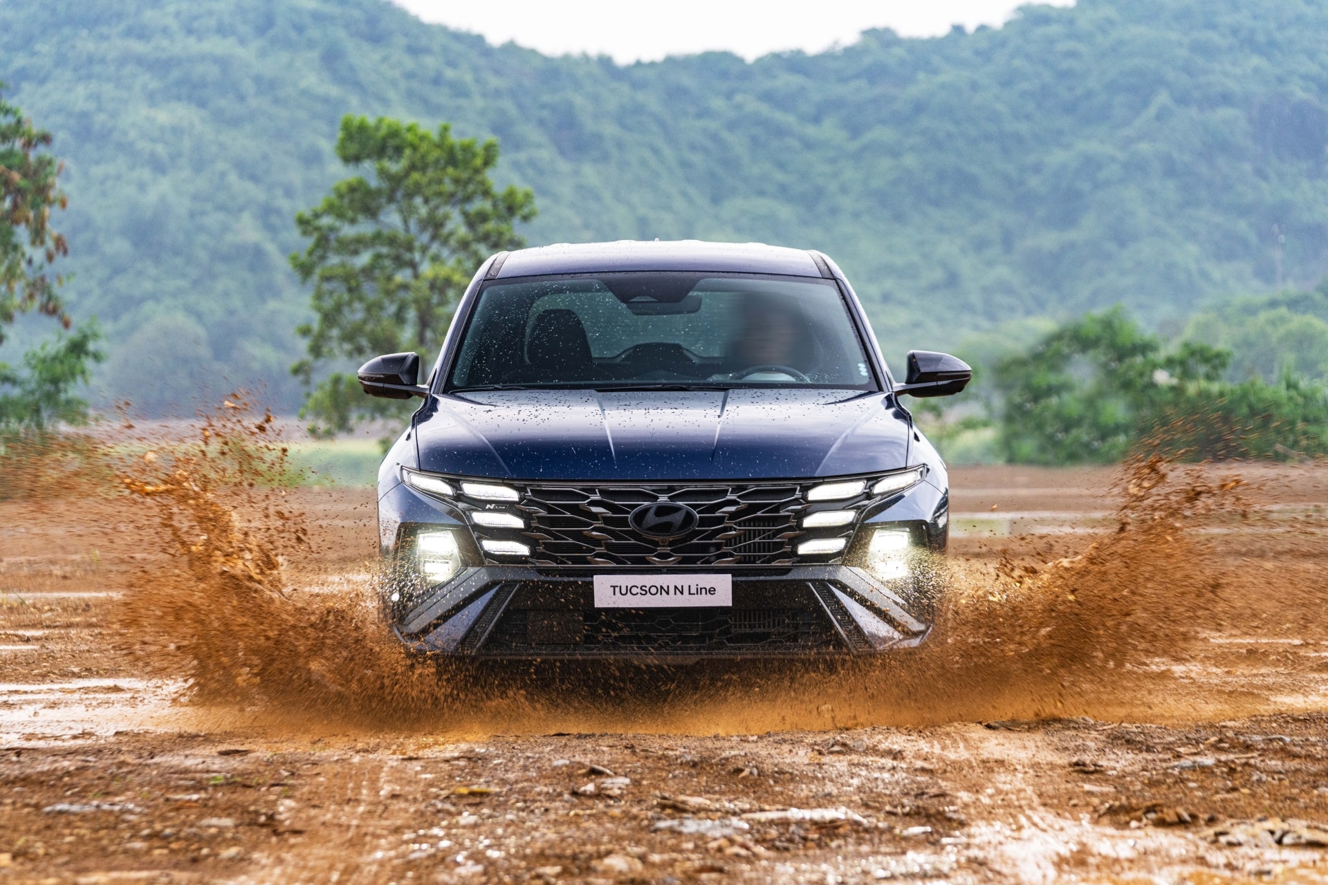 Tucson N Line dùng chung động cơ với phiên bản Tucson 1.6 Turbo - Ảnh: HTV