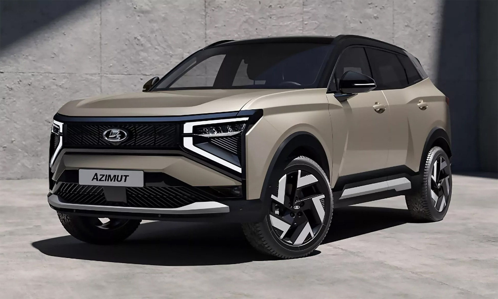 Lada Azimut sở hữu thiết kế ngoại thất có nhiều điểm khác biệt so với các mẫu xe khác của thương hiệu.