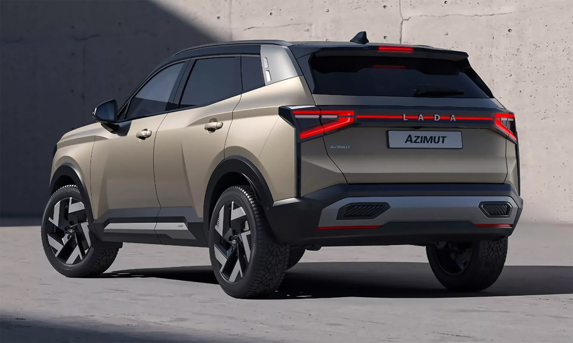 Lada Azimut nằm ở phân khúc xe gầm cao cỡ B.
