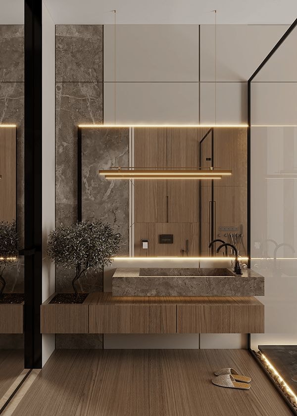 Tủ Lavabo sử dụng Nội thất Galaxy Concept