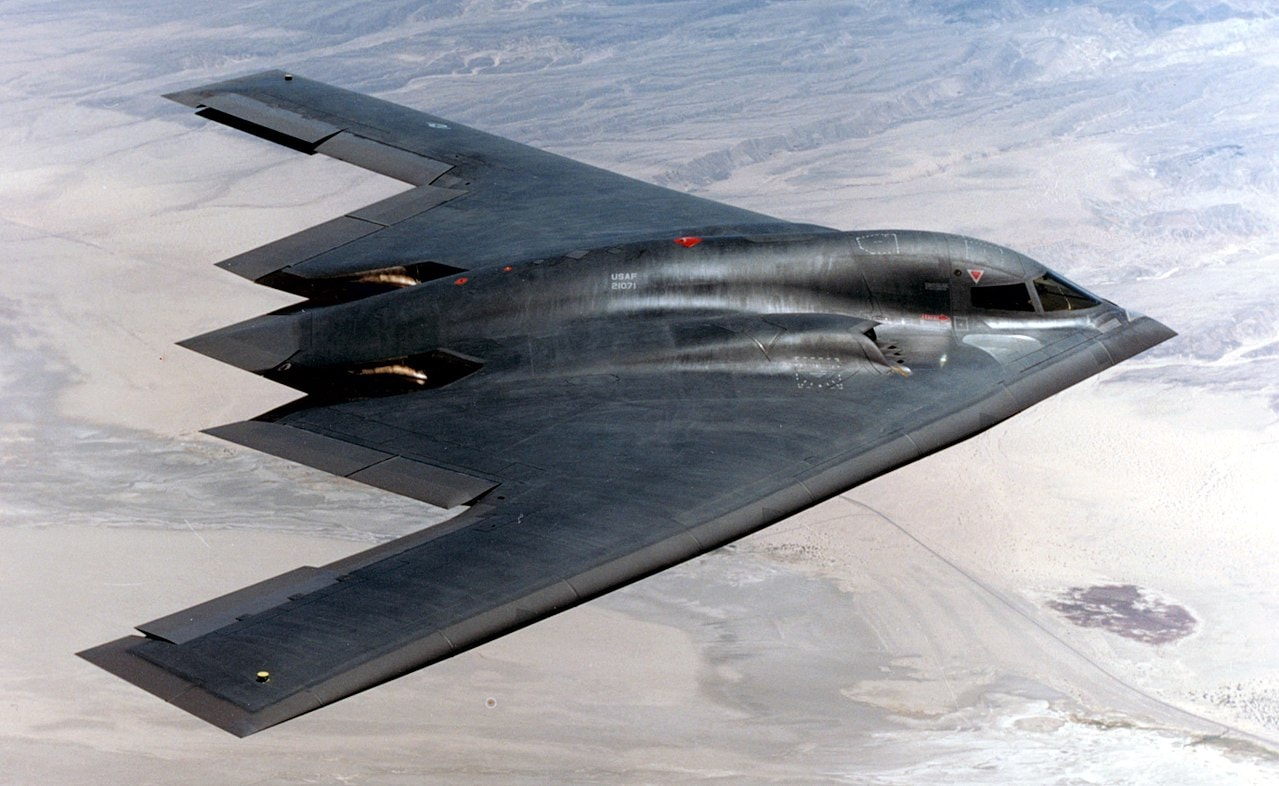 Máy bay ném bom B-2 Spirit của Không quân Mỹ. Ảnh: Không quân Mỹ