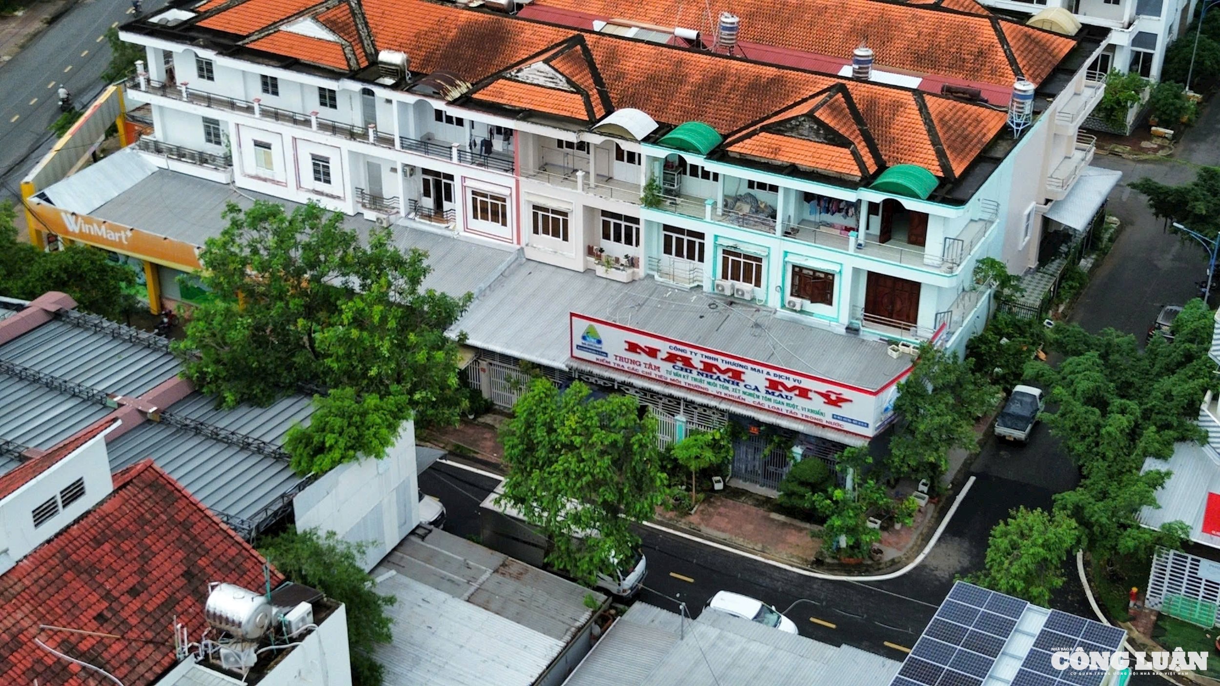 Trụ sở của Công ty Nam Mỹ (chi nhánh Cà Mau), doanh nghiệp được cho là chiếm 80% thị phần Clo khí miền Tây Nam Bộ.