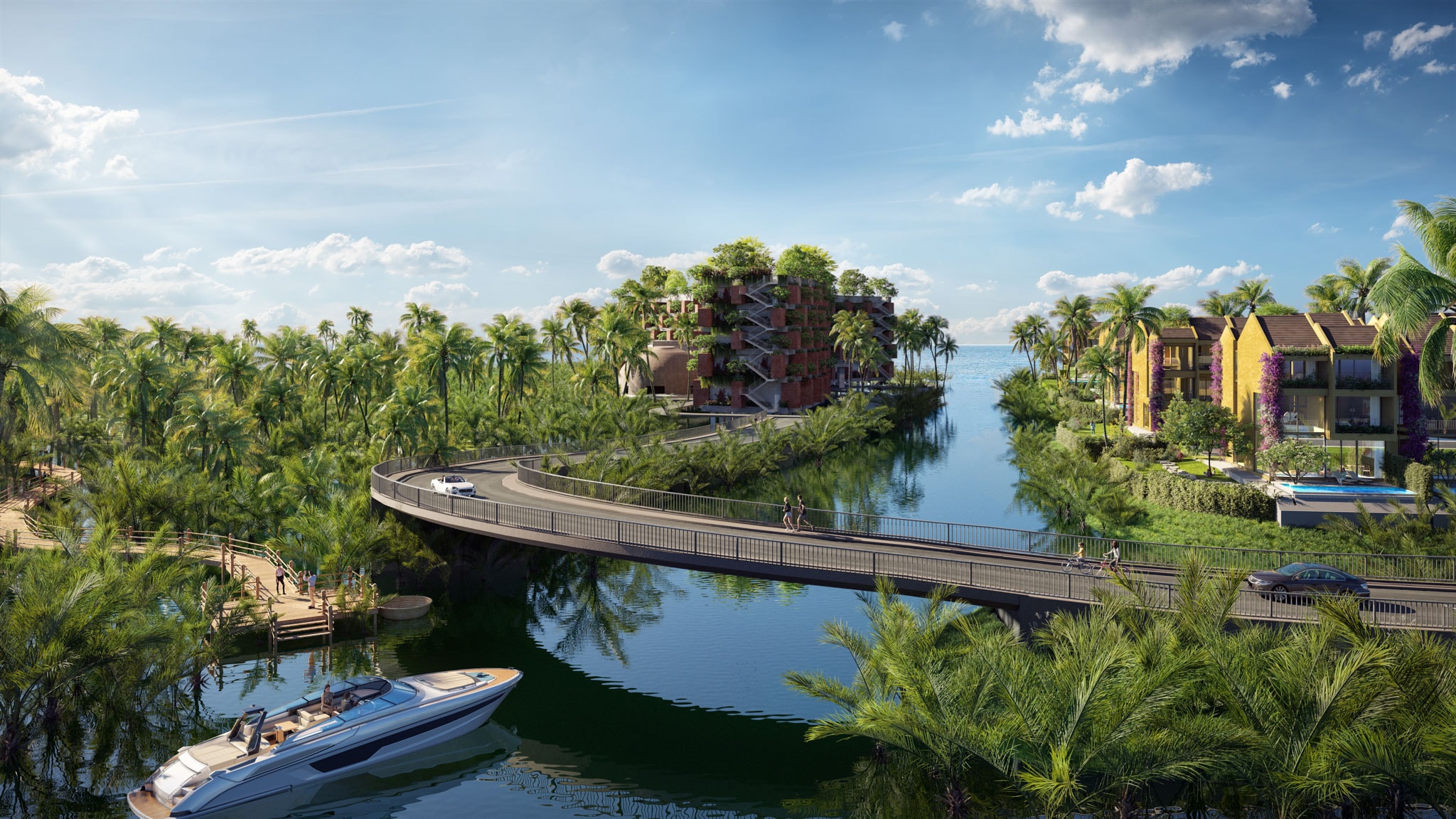 Phối cảnh dự án Casamia Balanca Hoi An
