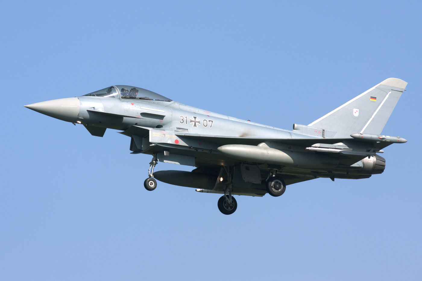 Một chiếc Eurofighter Typhoon trong cuộc tập trận Frisian Flag. Ảnh: CC/Wiki