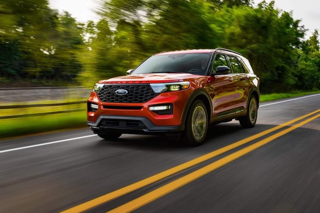 Mẫu xe Ford Explorer phiên bản nâng cấp 2022 - Ảnh: Ford