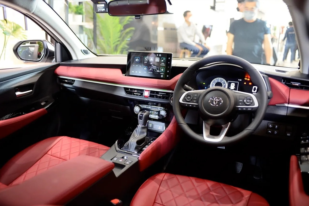 Không gian nội thất của Toyota Ativ - Ảnh: Thairath