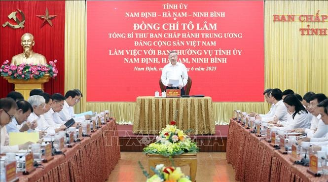 Xử lý loạt kiến nghị của tỉnh Ninh Bình sau buổi làm việc với Tổng Bí thư