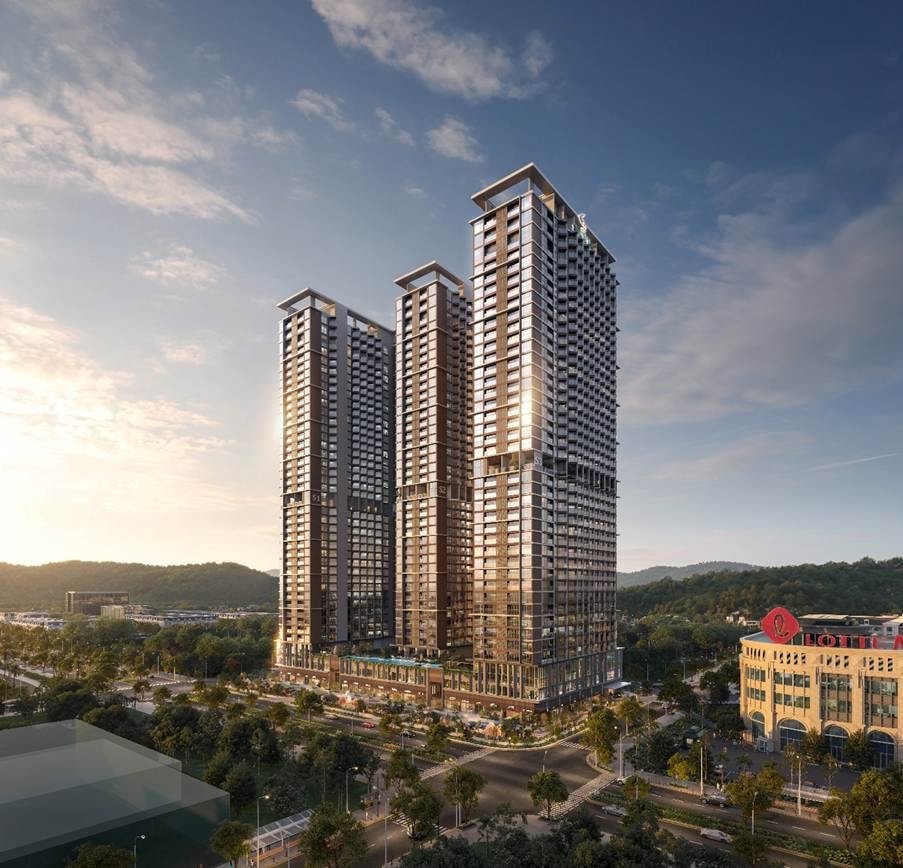 A tall buildings in a city AI-generated content may be incorrect.