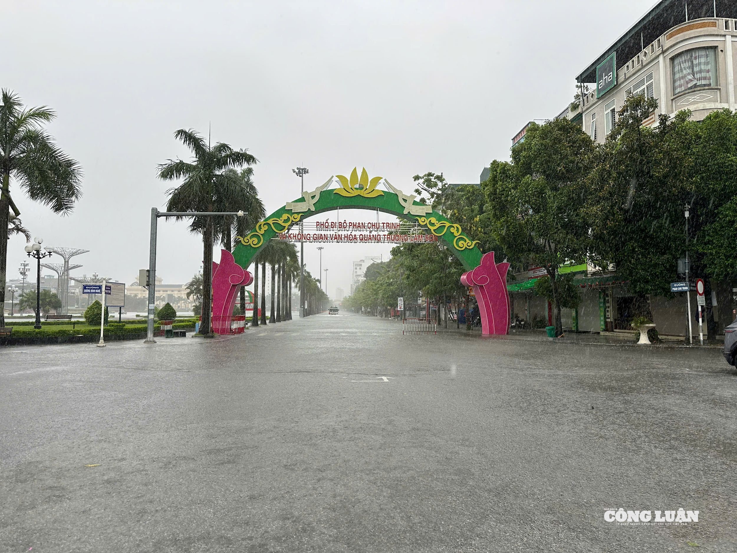 Phố đi bộ Phan Chu Trinh, Phường Hạc Thành