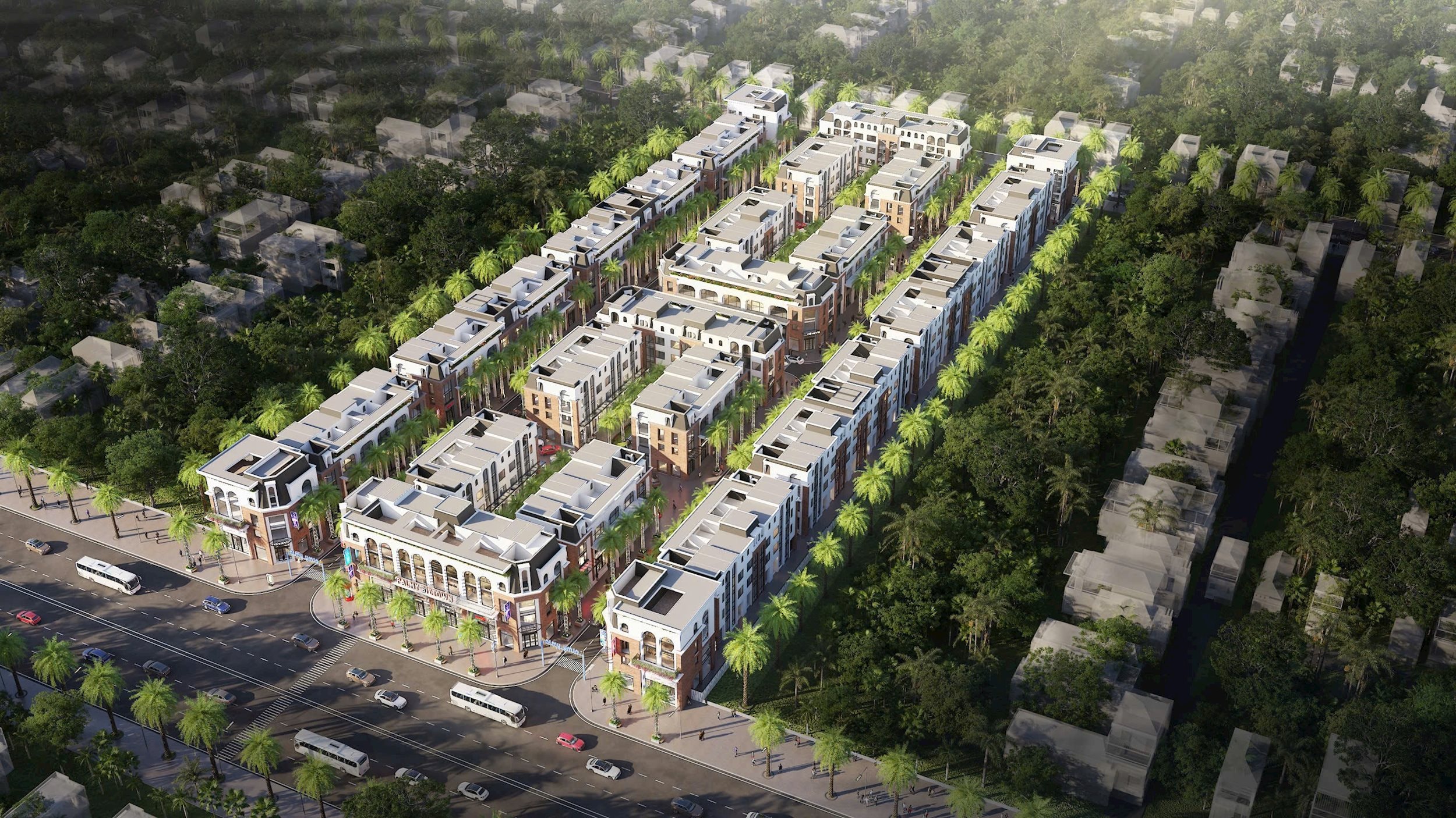 Dự án Khu nhà thương mại liền kề HDB - Palmy Biztown