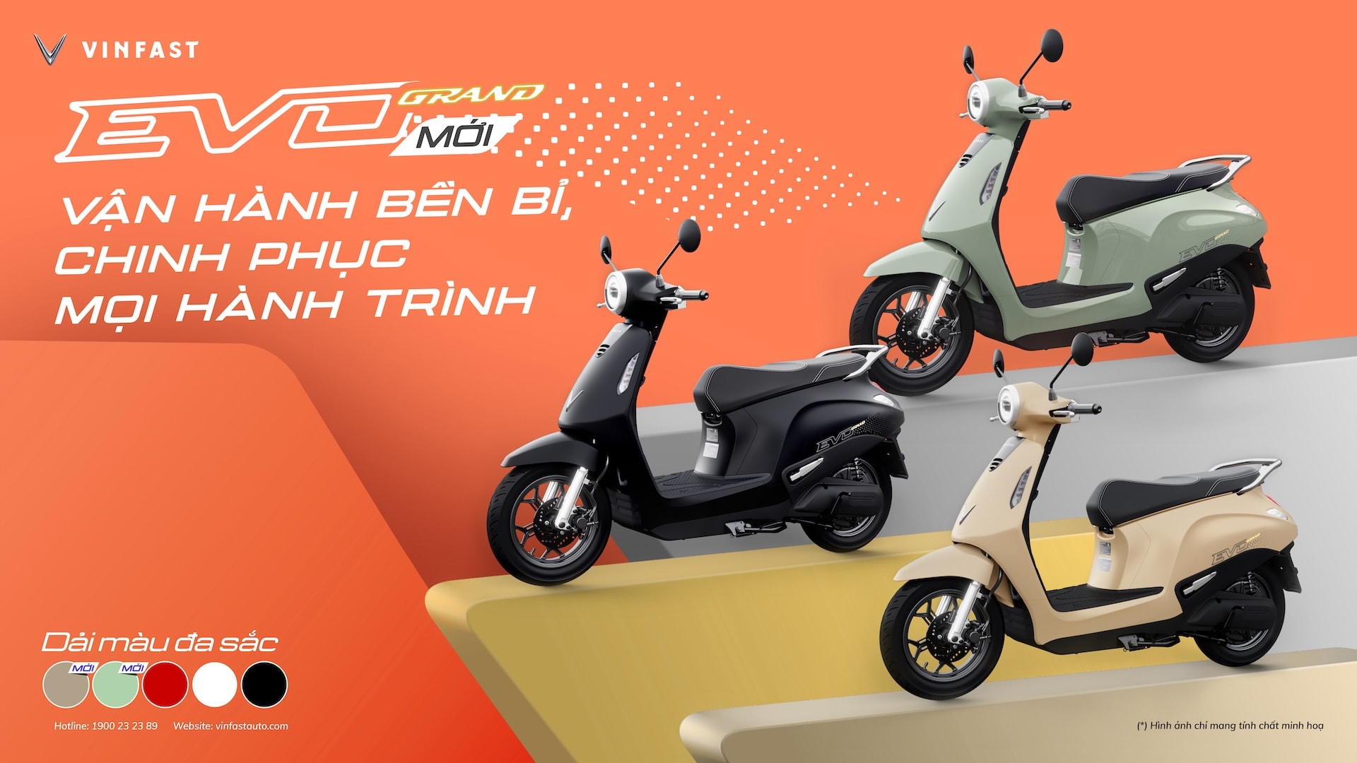 VinFast Evo Grand 2025 có thiết kế thời trang, pin khoẻ.