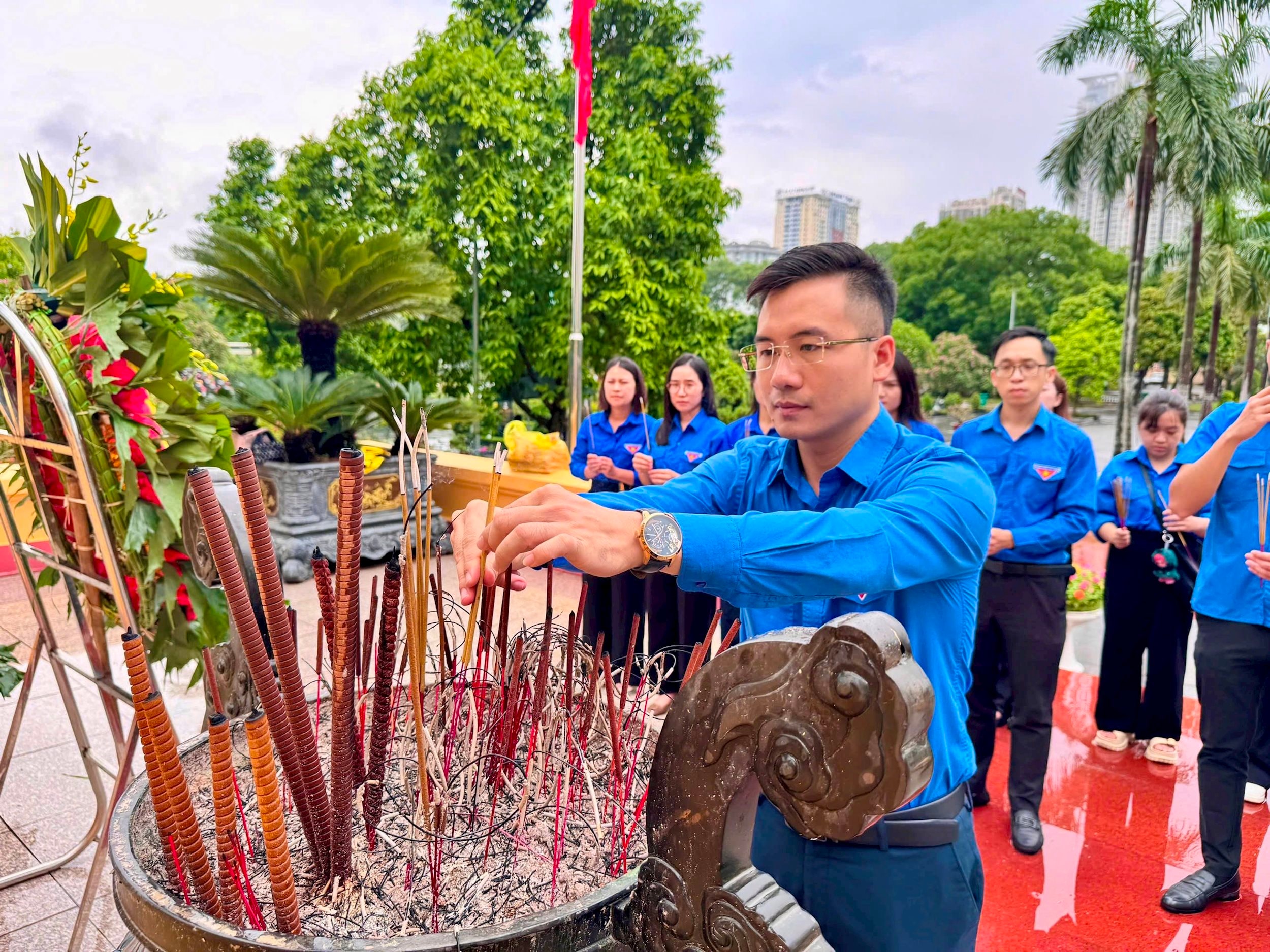 Đồng chí Nguyễn Nhất Linh – Bí thư Đoàn Thanh niên Mặt trận Tổ quốc Việt Nam.