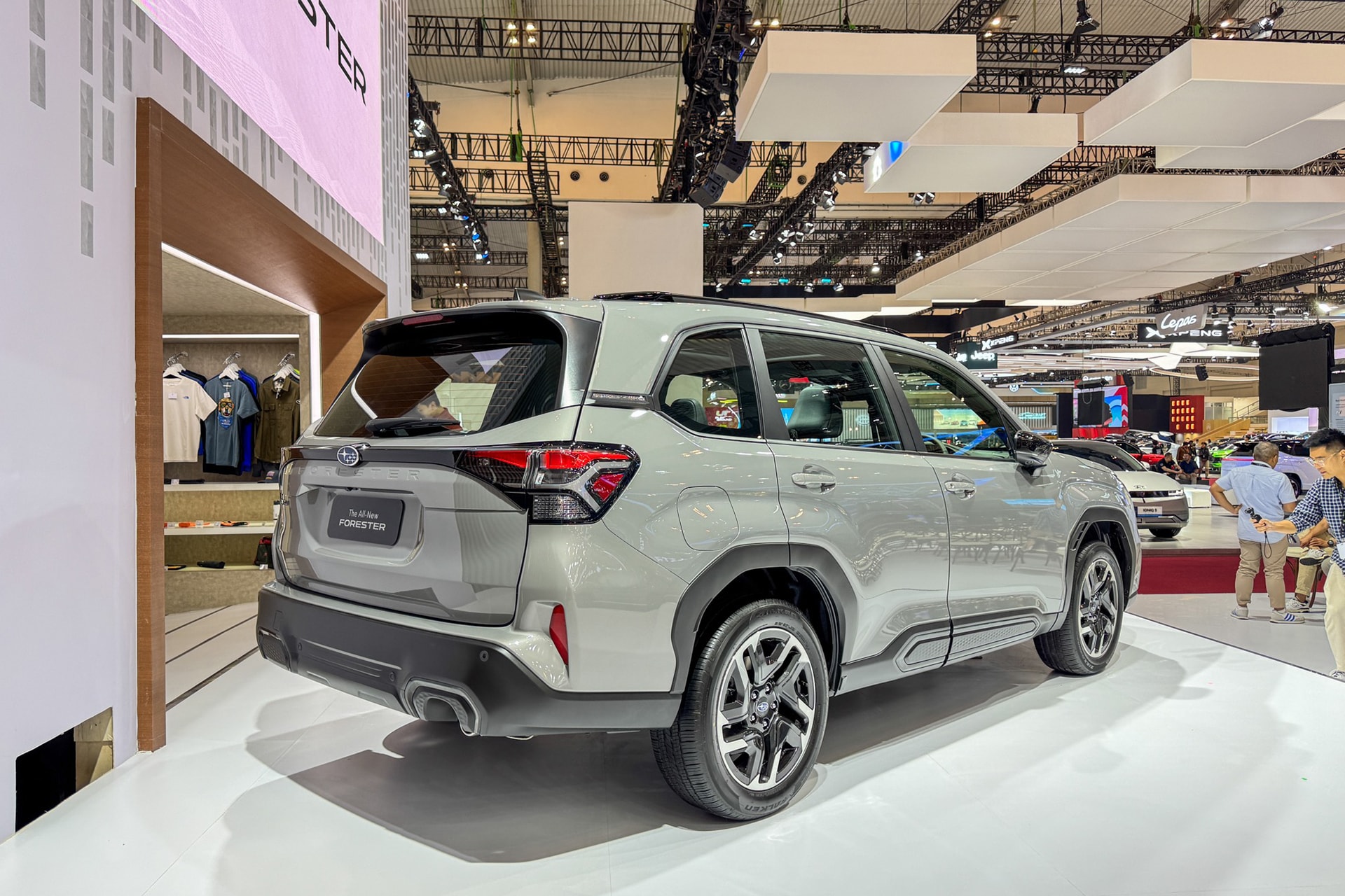 Ngoại hình Subaru Forester 2025 bắt mắt hơn trước.