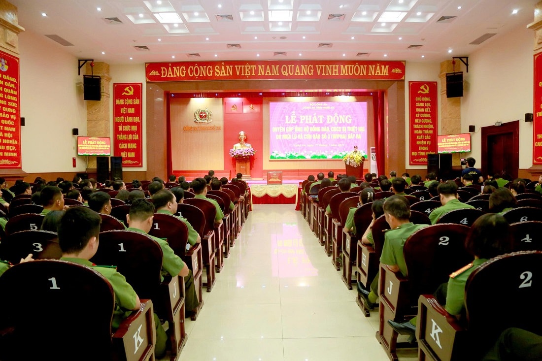 Toàn cảnh buổi lễ