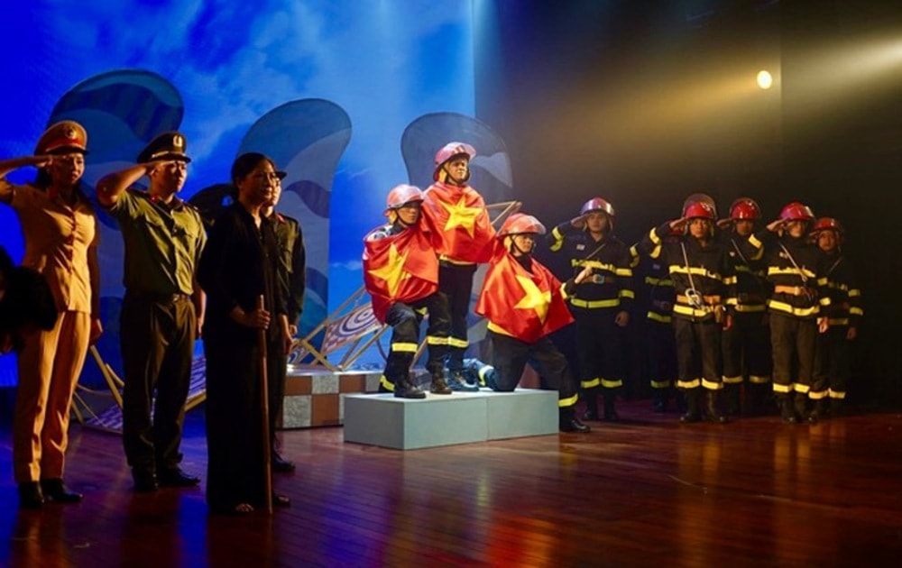 Một cảnh trong vở