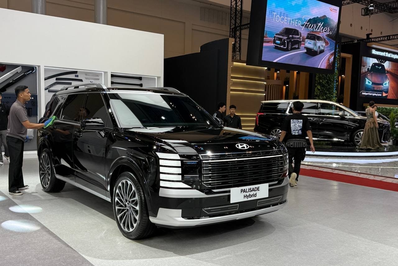 Hyundai Palisade Hybrid trưng bày tại triển lãm GIIAS 2025.