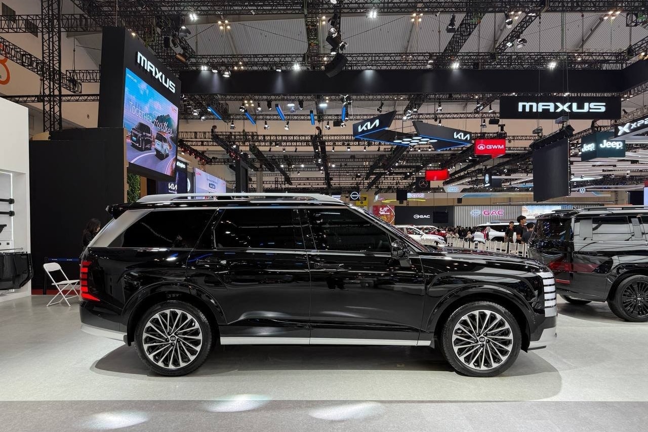 Kích thước Hyundai Palisade Hybrid 2026 mở rộng hơn.