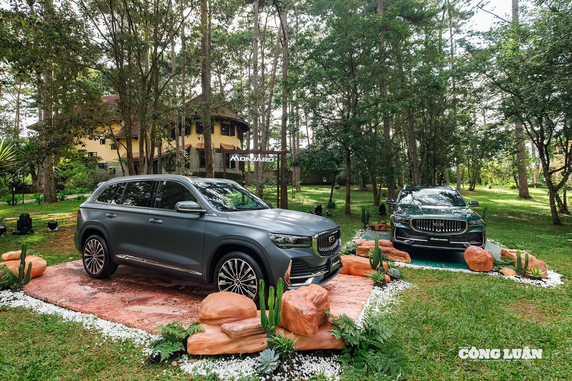 Geely Monjaro được xếp cạnh tranh với các mẫu SUV cỡ D.